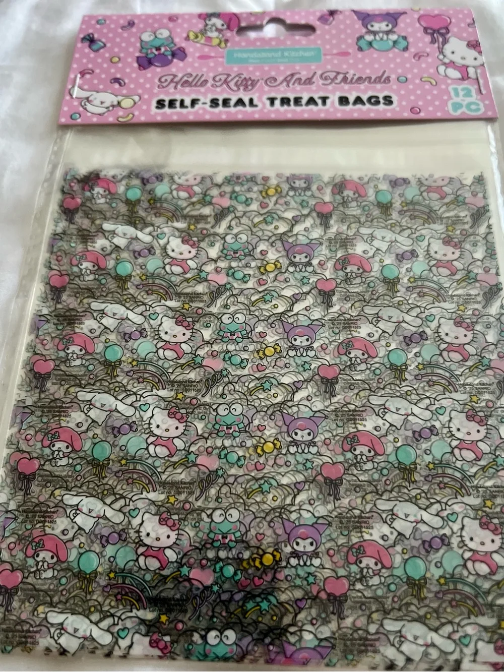 Self-Seal Treat Bags - Pink Multicolor